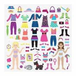 Outlet 🛒 Melissa & Doug Puffy Sticker Play Set 👗 Dress-Up 🤩