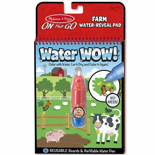 Discount ๐คฉ Melissa & Doug Water WOW Farm Water Reveal Pad On The GO Travel Activity ๐ฅฐ 3 Discount ๐คฉ Melissa & Doug Water WOW Farm Water Reveal Pad On The GO Travel Activity ๐ฅฐ